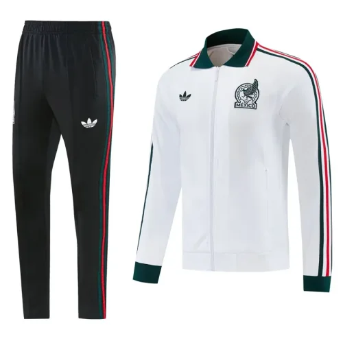 26-27 Mexico White Jacket Tracksuit #01