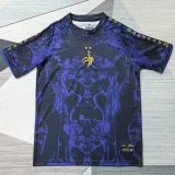 26-27 France Black Purple Special Edition Training shirts (紫黑)(逗号)