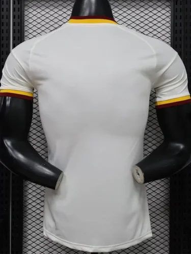 26-27 Roma White Special Edition Player Version Soccer Jersey