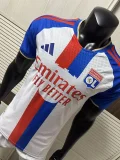 26-27 Lyon Home Player Version Soccer Jersey