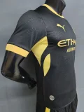 26-27 Man City Black Player Version Soccer Jersey