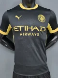 26-27 Man City Black Player Version Soccer Jersey