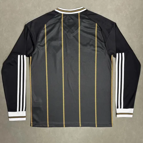 26-27 Germany Black Gold Long Sleeve Soccer Jersey (长袖)