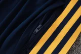 26-27 Boca Juniors Royal blue Half Pull Tracksuit #B26046(半拉链)