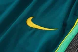 26-27 Brazil Lake blue Half Pull Tracksuit #B26041(半拉链)