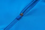 26-27 Brazil Lake blue Half Pull Tracksuit #B26041(半拉链)