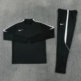 2026 NK Black Half Pull Tracksuit #NB10(半拉链)