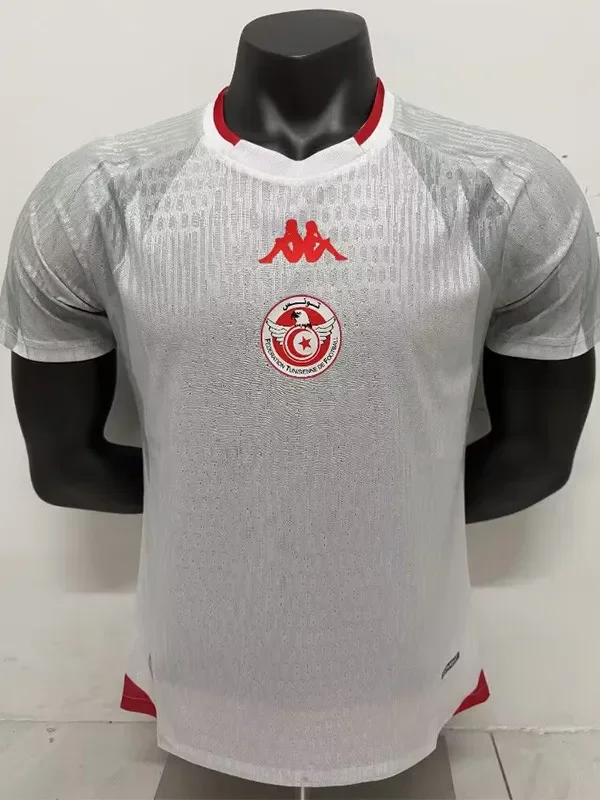 26-27 Tunisia Away Player Version Soccer Jersey