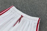 25-26 Man Utd White red Tank top and shorts suit