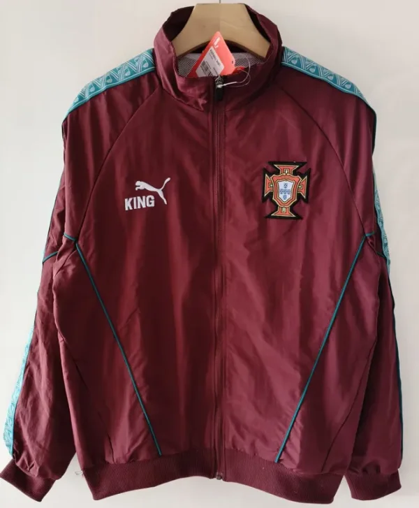 26-27 Portugal Red Windbreaker
