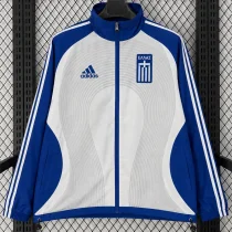 26-27 Greece White Blue Windbreaker 26-27 Greece White Blue Windbreaker