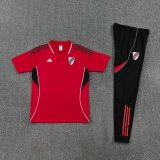 25-26 River Plate Red  Polo Tracksuit