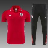 25-26 River Plate Red  Polo Tracksuit