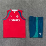 26-27 Portugal Red Tank top and shorts suit