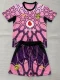 26-27 Dortmund Pink Goalkeeper Kids Soccer Jersey