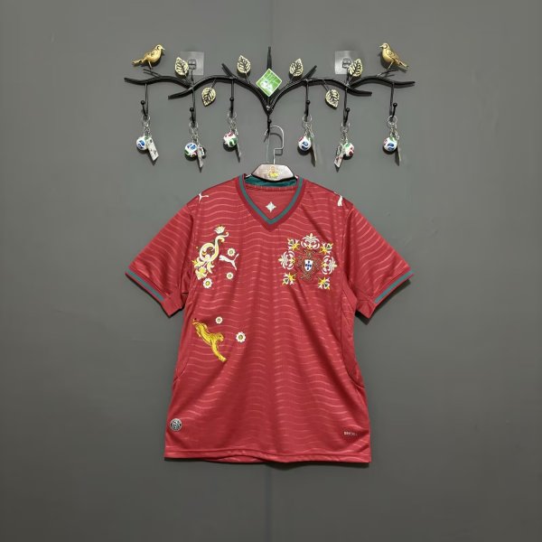 26-27 Portugal Home 1:1 Fans Soccer Jersey (Embroidery version)