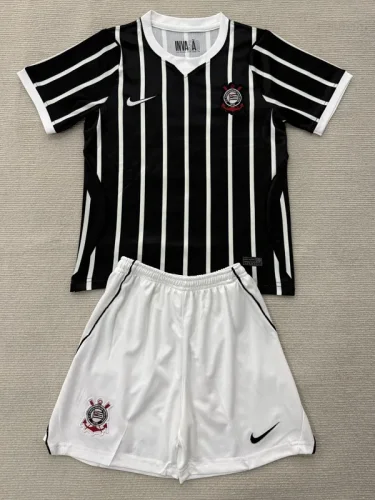 26-27 Corinthians Away Kids Soccer Jersey