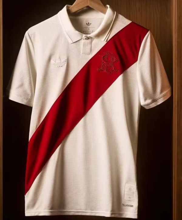 26-27 River Plate Beige 125th Anniversary Fans Soccer Jersey
