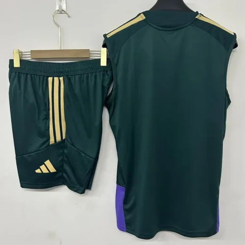 26-27 Saudi Arabia Green Tank top and shorts suit (背心短裤)