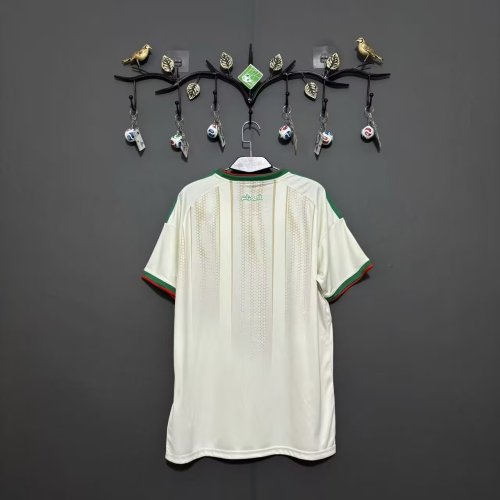 26-27 Algeria Home Fans Soccer Jersey (Embroidery version)(无星)