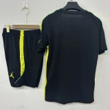 26-27 Brazil Jordan Black Training Short Suit