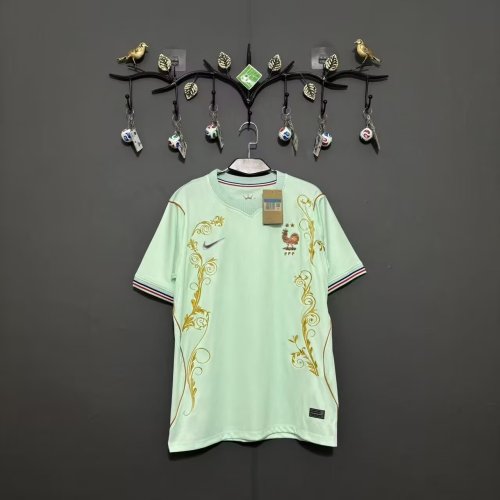 26-27 France Away 1:1 Fans Soccer Jersey(Embroidery version)