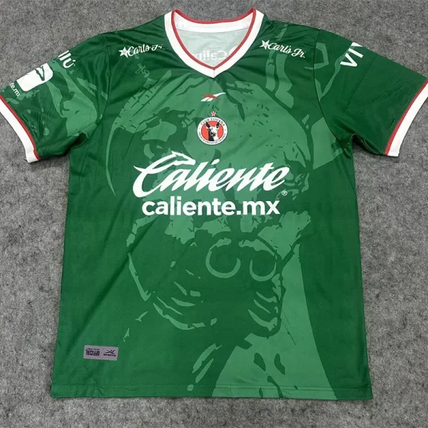 26-27 Tijuana Green Special Edition Fans Soccer Jersey