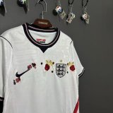 26-27 England Home 1:1 Fans Soccer Jersey(Embroidery version)