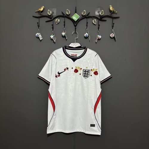 26-27 England Home 1:1 Fans Soccer Jersey(Embroidery version)
