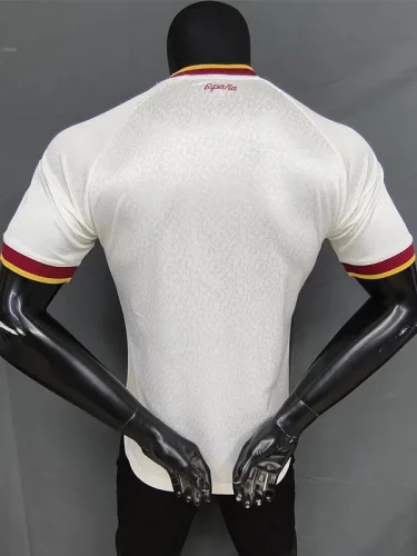 26-27 Spain Away Player Version Soccer Jersey (带2星)