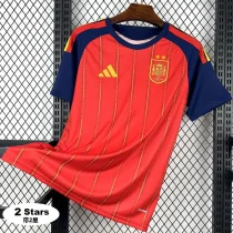 26-27 Spain Home Fans Soccer Jersey (带2星) 26-27 Spain Home Fans Soccer Jersey (带2星)