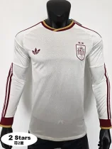 26-27 Spain Away Long Sleeve Player Version Soccer Jersey (长袖球员)(带2星) 26-27 Spain Away Long Sleeve Player Version Soccer Jersey (长袖球员)(带2星)