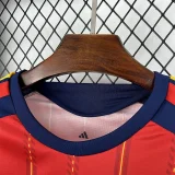 26-27 Spain Home Fans Soccer Jersey (带2星)