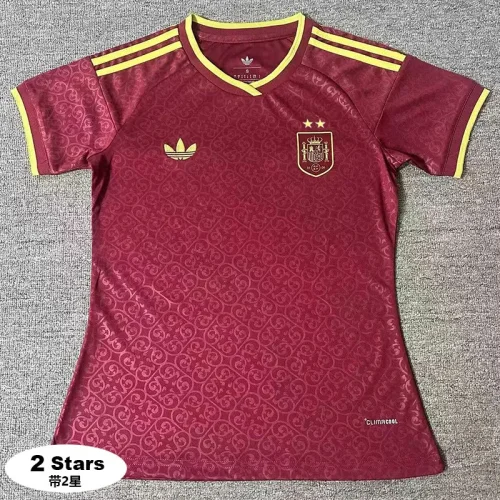 26-27 Spain Third Women Soccer Jersey (女)(带2星)