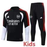 26-27 ARS Black Kids Half Pull Tracksuit #E26040(童装)(半拉链)