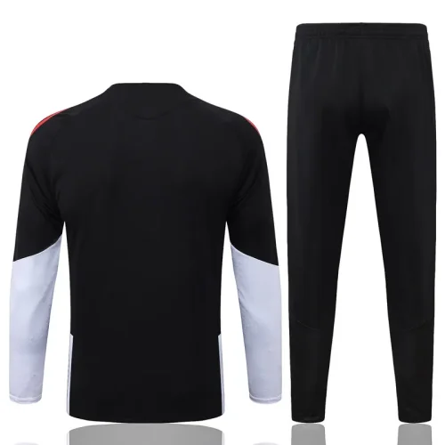 26-27 ARS Black Kids Half Pull Tracksuit #E26040(童装)(半拉链)