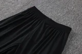 26-27 Brazil Jordan Black Kids Half Pull Tracksuit #E26046(童装)(半拉链)