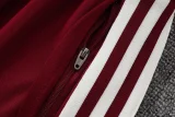 26-27 Spain Brown Red Kids Jacket Tracksuit #E26047(童装)