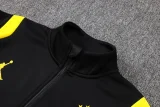 26-27 Brazil Jordan Black Jacket Tracksuit #A26035