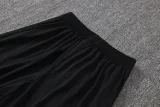 26-27 Brazil Jordan Black Kids Half Pull Tracksuit #E26048(童装)(半拉链)
