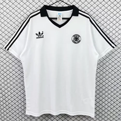 1982 Germany Home Retro Soccer Jersey