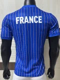 26-27 France Blue Player Version Training shirts