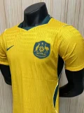 26-27 Australia Home Player Version Soccer Jersey