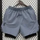 D632 ON Light blue Casual Short Pants