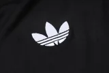 26-27 Man Utd Black Kids Half Pull Tracksuit #E26072(童装)(半拉链)