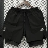 D631 AD Black Casual Short Pants