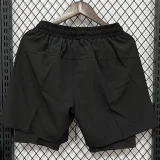 D631 AD Black Casual Short Pants