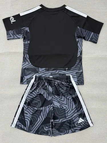 26-27 ARS Black Goalkeeper Kids Soccer Jersey