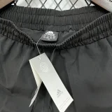 D631 AD Black Casual Short Pants
