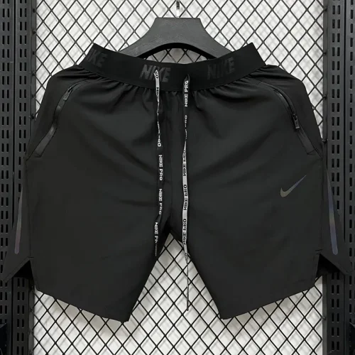 D630 NK Black Casual Short Pants
